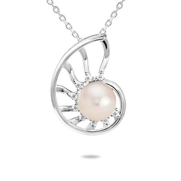 Pearl Nautilus Pendant