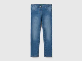 "Eco-Recycle" denim jeggings