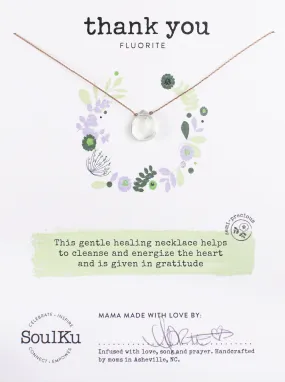 Soul-Full Thank You Necklace