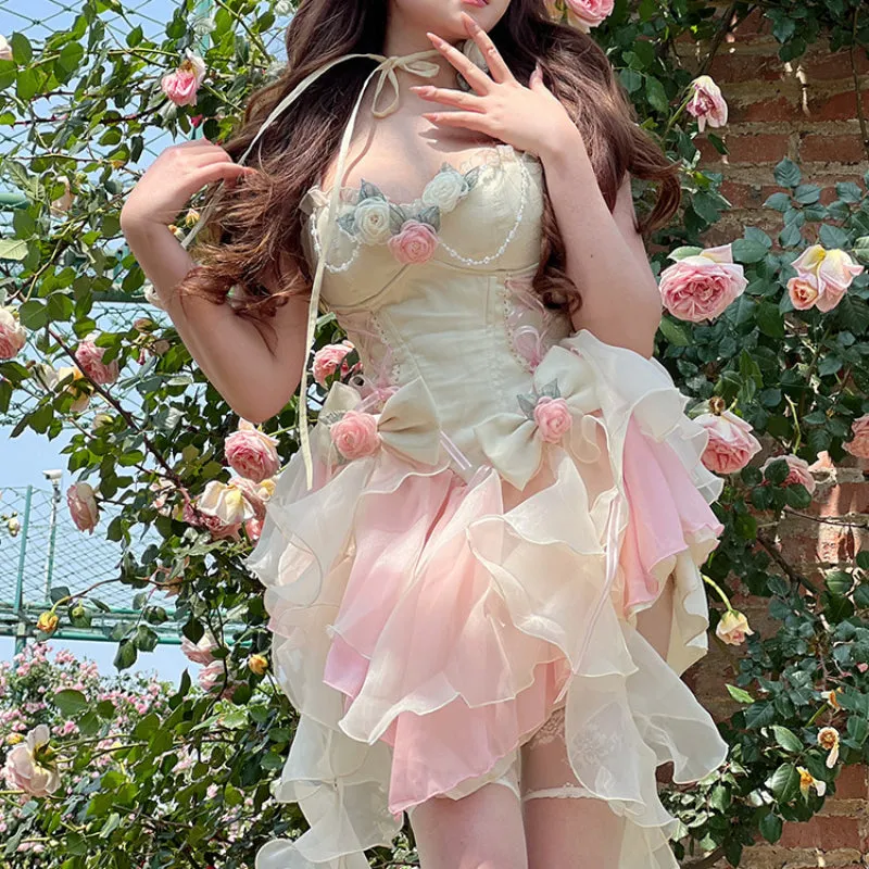 Sweet and Sexy Mature Pastel Princess Lolita Dress ON833