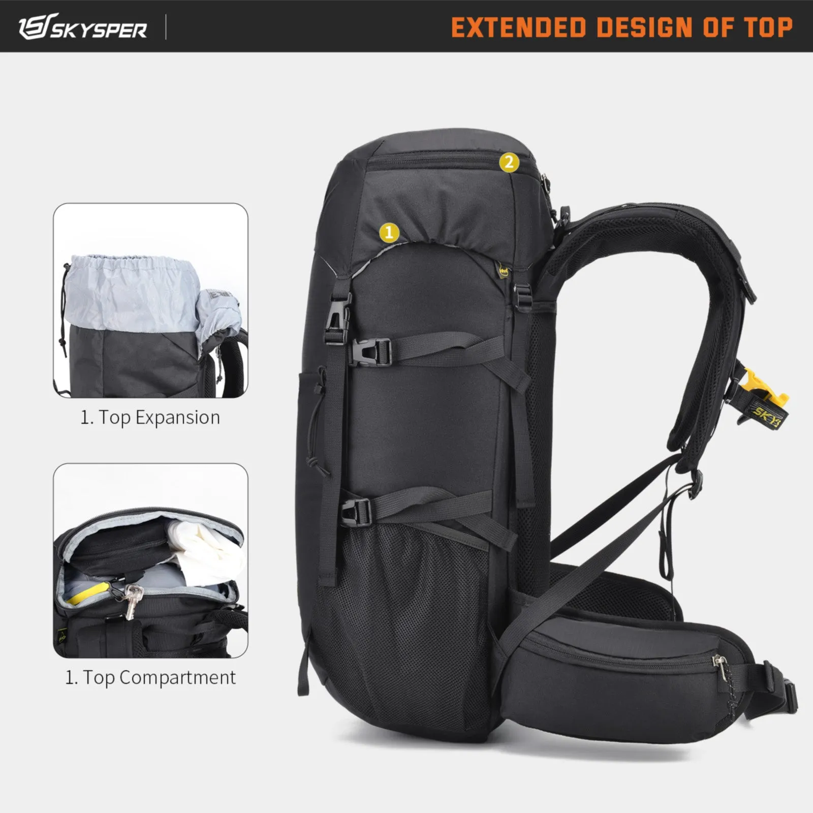 TENGGER35 - SKYSPER 35L Trekking Backpack