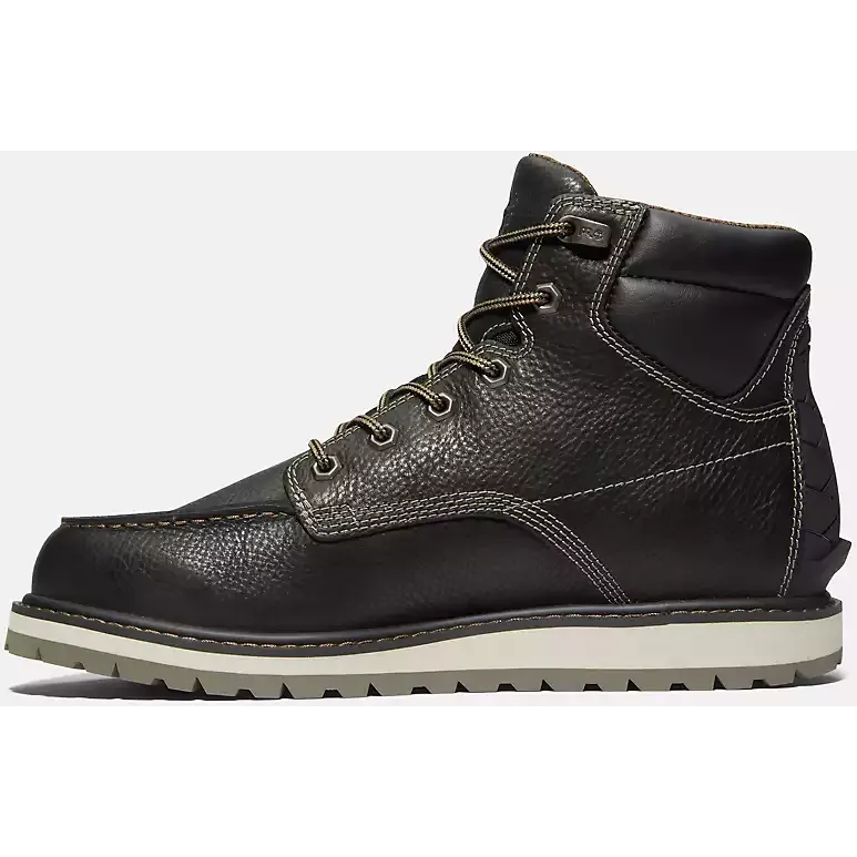 Timberland Pro Men's Irvine 6 Soft Toe WP Work Boot -Black- TB0A42SY001