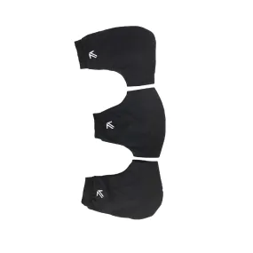 *Training Gear - Does NOT contain team logos* Black Pogie Set (3 pieces) - THE COLLEGE OF NEW JERSEY