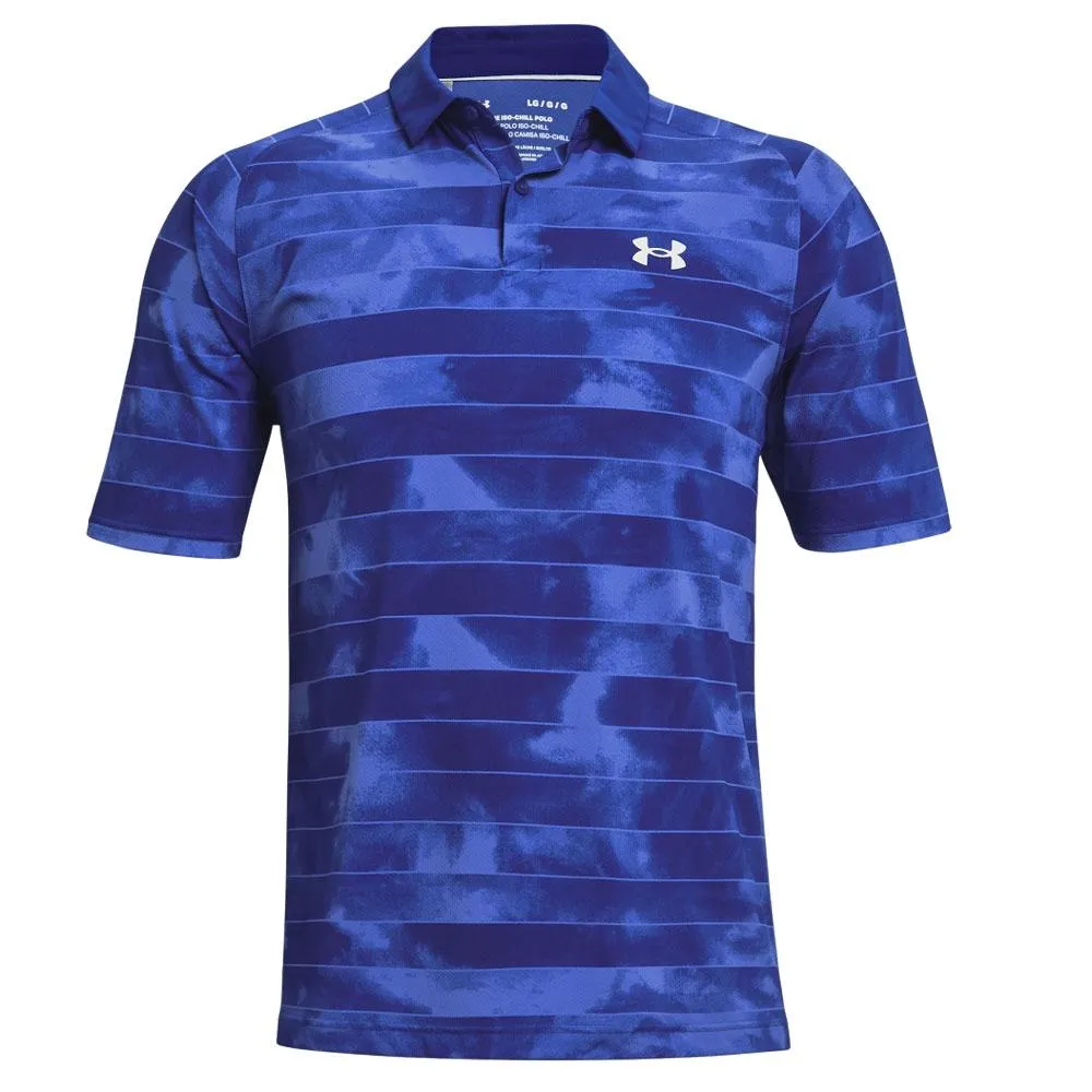 Under Armour Mens  Iso-Chill Fog Stripe Polo