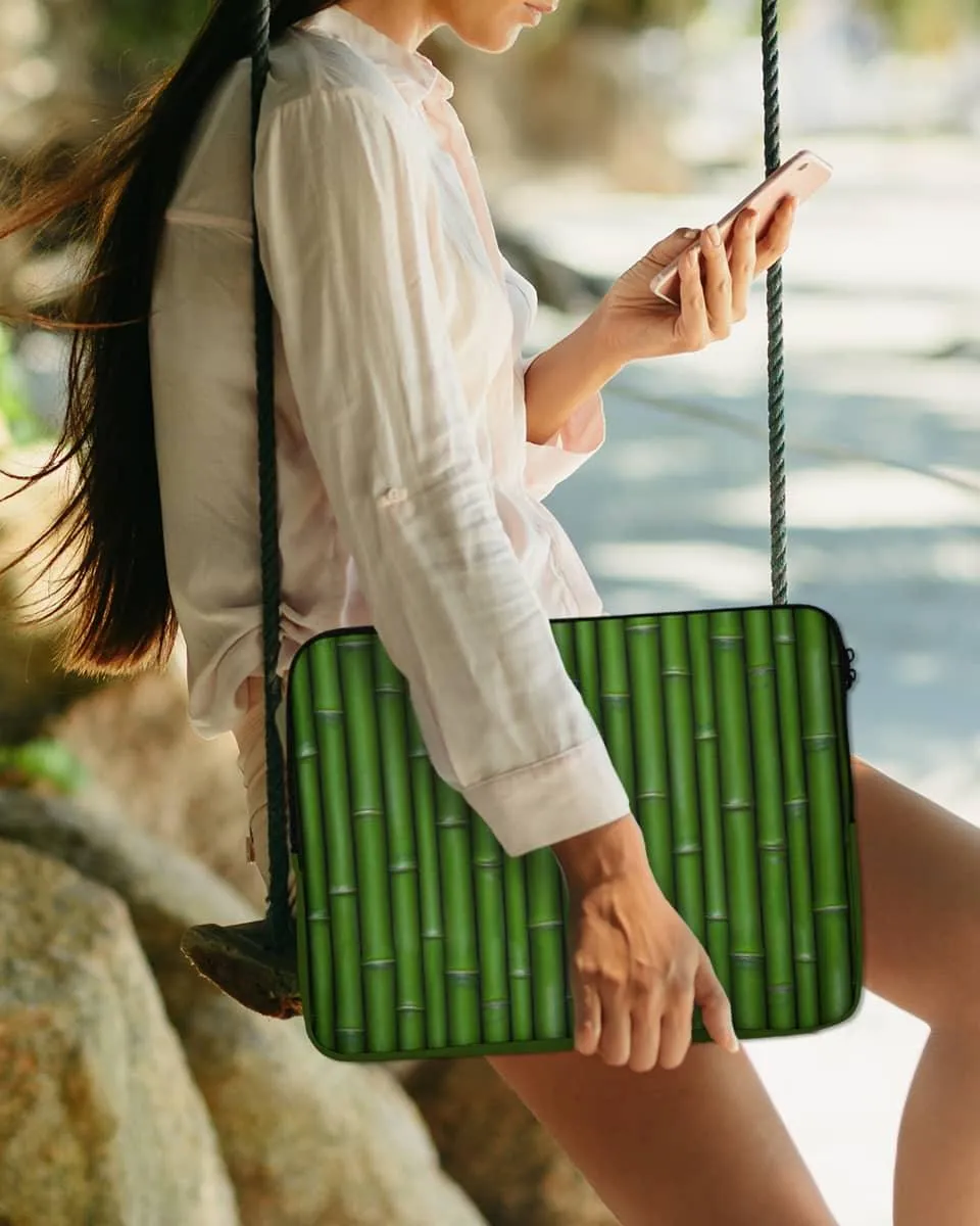 Unique Bamboo Wood Laptop Sleeve Bag