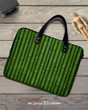 Unique Bamboo Wood Laptop Sleeve Bag