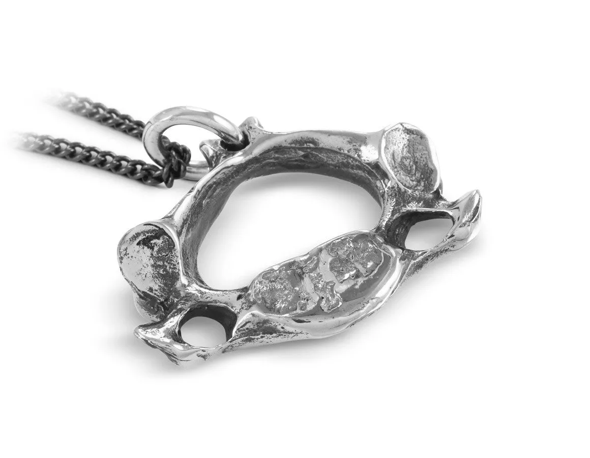 Vertebra Necklace - Silver