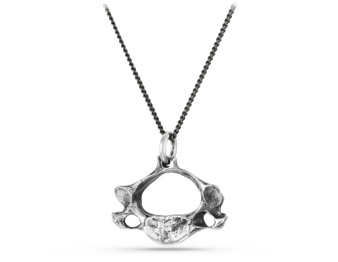 Vertebra Necklace - Silver