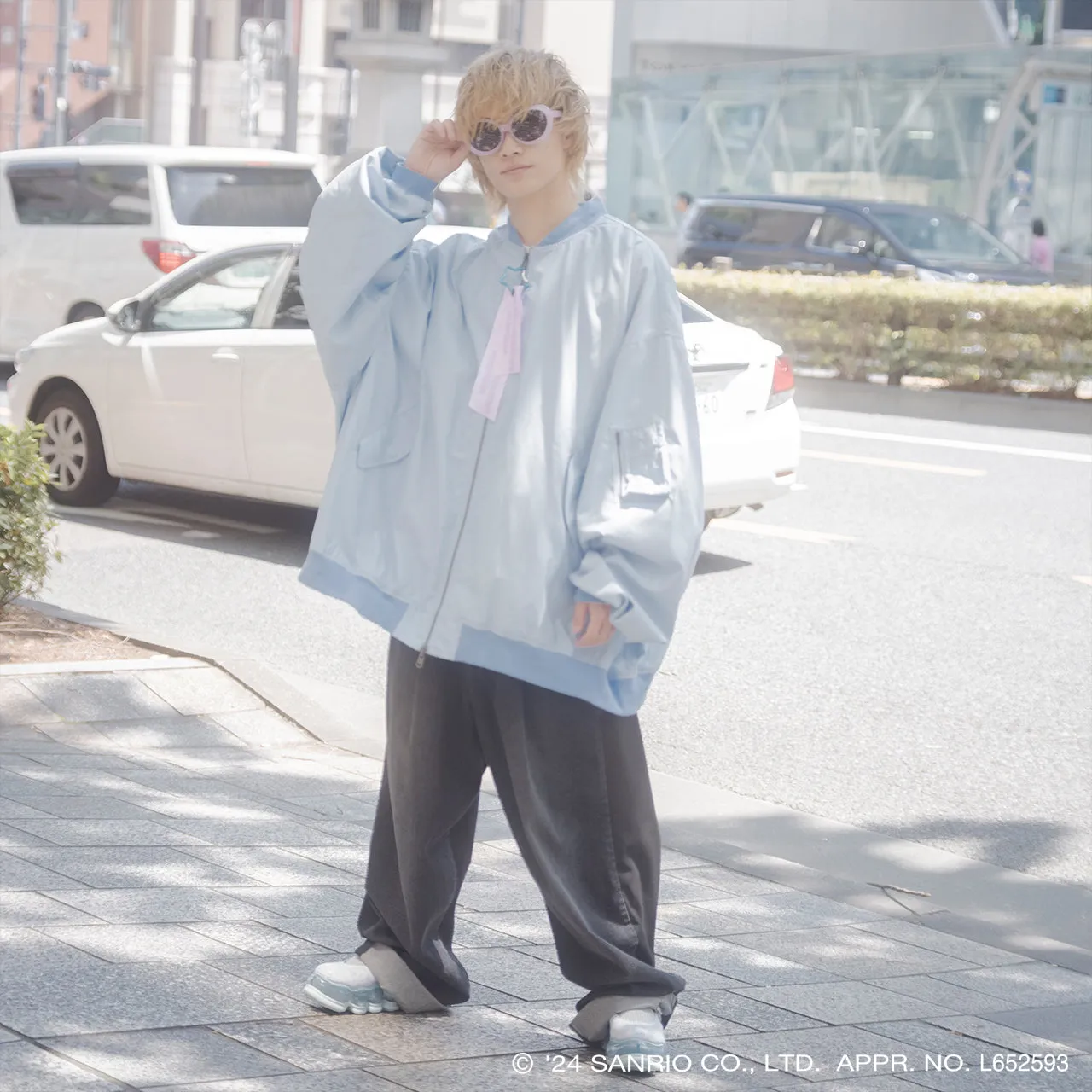 【受注予約】4XL MA-1 / Blue / Little Twin Stars x MIKIOSAKABE / MSLTC01